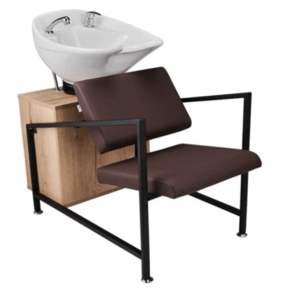 Bac à shampoing ›ALYLOF‹ (SKAI Classique, Stratifié Classique)