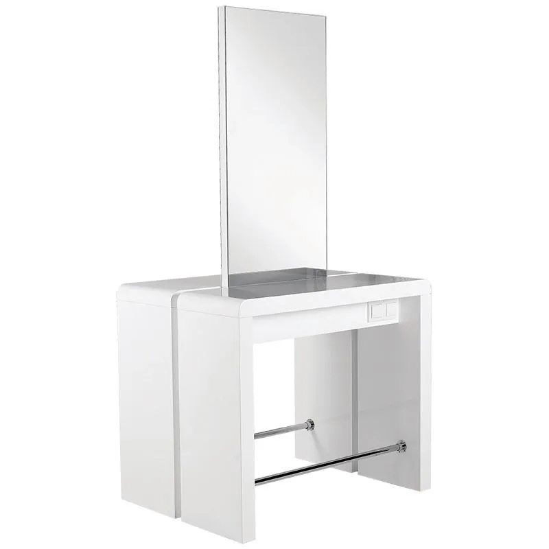 Coiffeuse îlot ›ALYREF 2‹ (Couleur de série : Blanc, Noir)