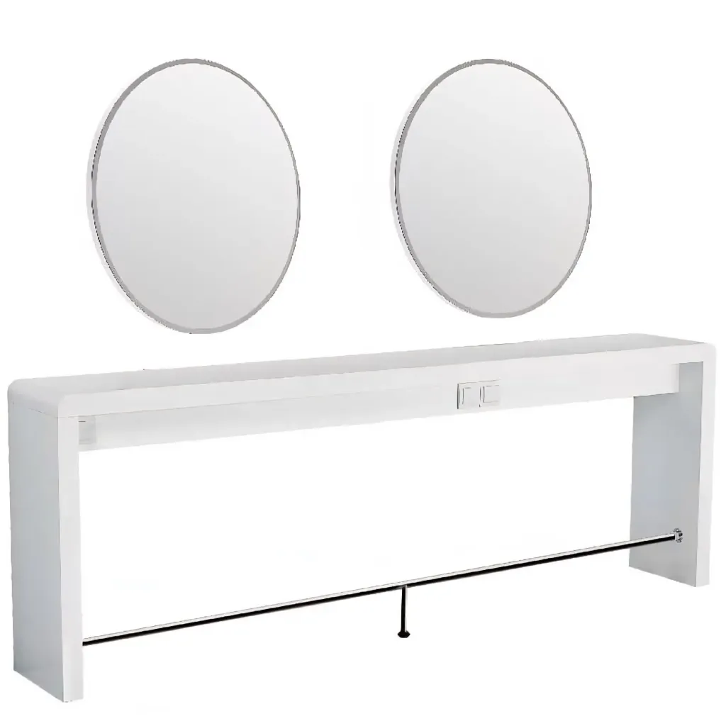 Coiffeuse ›ALYREF 2R‹ (Couleur de série : Blanc, Noir)