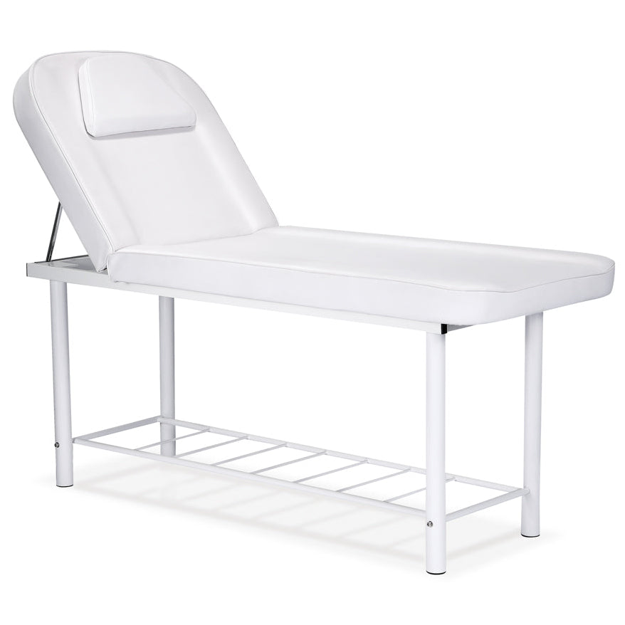Lit de massage ›MILNIL‹ (Skai : Blanc)