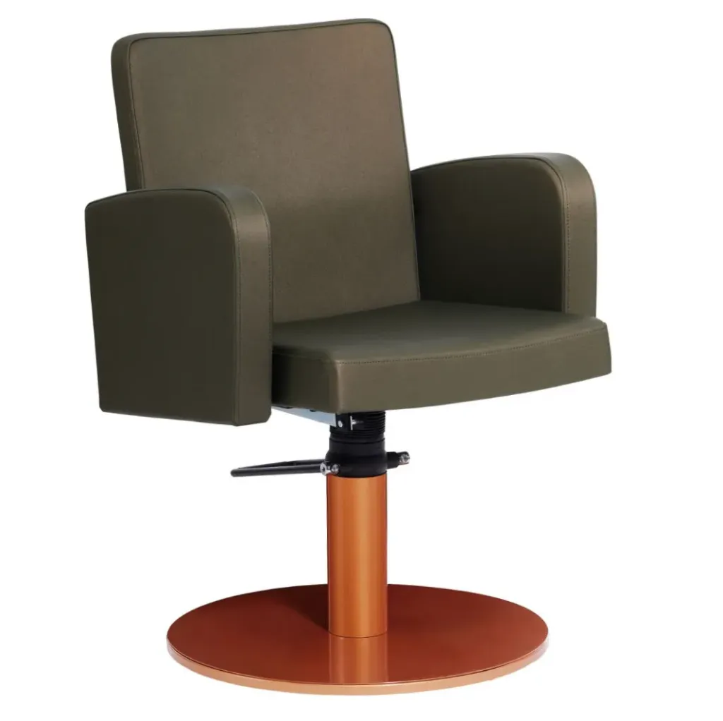 Fauteuil ›GIAMOD 36‹ (Changement Couleur de Skai, Pied étoile 76 : Chromé)
