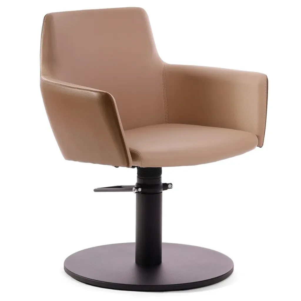 Fauteuil ›GIAMOD 38‹ (Changement Couleur de Skai, Pied étoile 76 : Chromé)